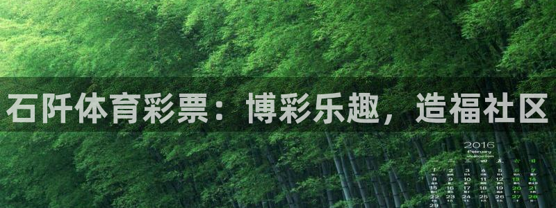 必一运动：石阡体育彩