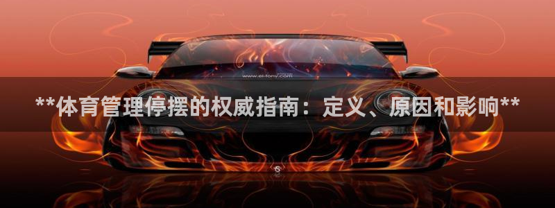氵必一一厂一：**体育管理停摆的权威指南：定义、原因和影响*