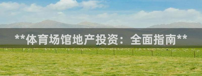 必一体育服下载最新版本更新内容：**体育场馆地产投资：全面指