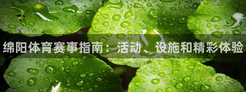 必一体育在线登录：绵阳体育赛事指南：活动、设施和精彩体验